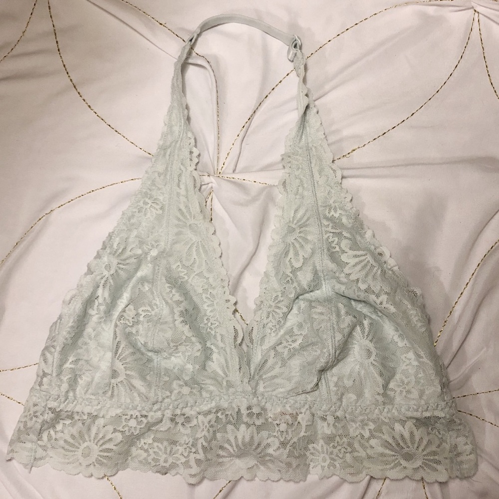 Pink Halter Bralette